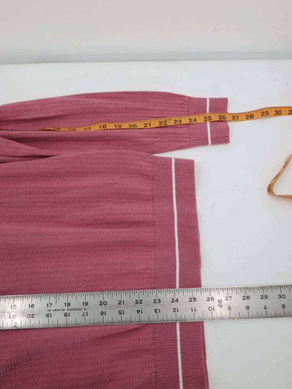 Todd Snyder Sweater Mens Small Cotton Textured Crewneck Long Sleeve Knit pink